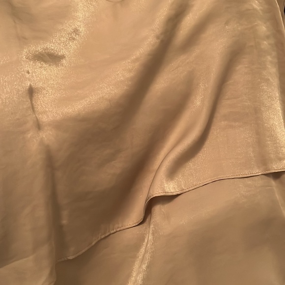 Lola & Sophie slip dress iridescent nude color unlined size XS - Picture 5 of 6